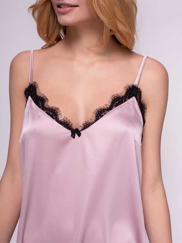 Рубашка женская, креп Армани, палевой, Serenade, модель 972