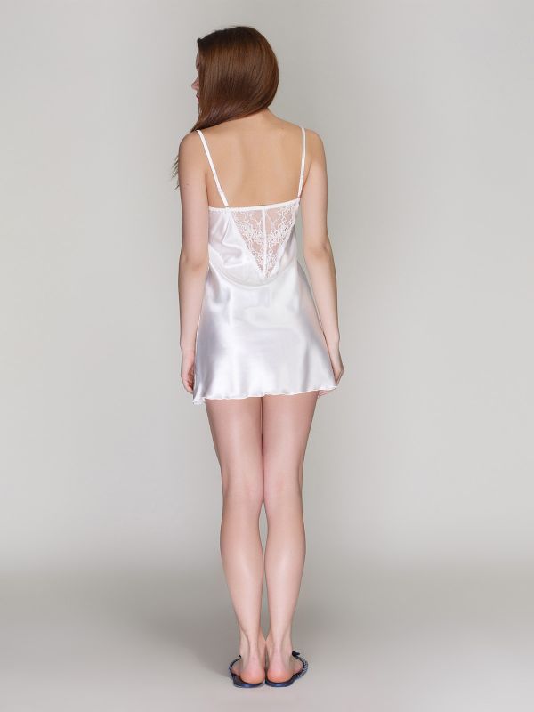 Сорочка жіноча атласна, модель 542